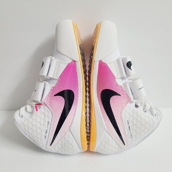 NEW Nike Zoom Javelin Elite 3 Track Shoes WITH SPIKES AJ8119-101 Size 9.5 White main image 7